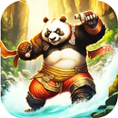 Panda jumping kungfu style APK