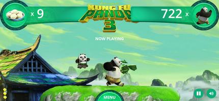 Panda jumping kungfu style Ekran Görüntüsü 1