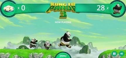 Panda jumping kungfu style Ekran Görüntüsü 3