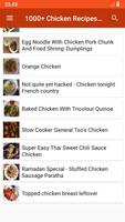 1000+ Chicken Recipes Free capture d'écran 2