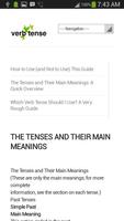 1 Schermata English Tenses