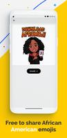 Afromoji: Black Emoji Stickers syot layar 3