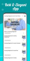 Nursing Diagnosis & Care Plans capture d'écran 1