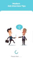 Modern Job Interview Tips poster