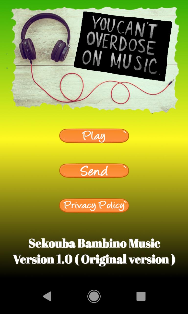 TÉLÉCHARGER SEKOUBA BAMBINO MP3 GRATUIT TÉLÉCHARGER SEKOUBA BAMBINO MP3 GRATUIT