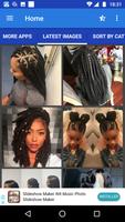 برنامه‌نما African Woman Hairstyle عکس از صفحه