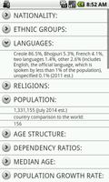 1 Schermata Mauritius Facts