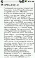 Central African Republic Facts โปสเตอร์