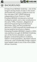 Gabon Facts captura de pantalla 1