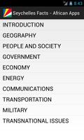 برنامه‌نما Seychelles Facts عکس از صفحه