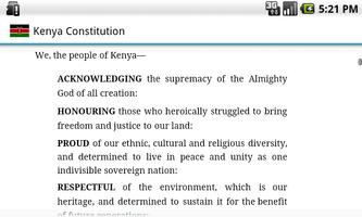 Kenya Constitution اسکرین شاٹ 3