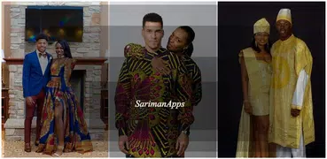 アフリカカップルファッションのアイデア