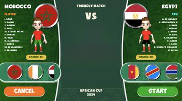 African Cup Football Game 2024 الملصق
