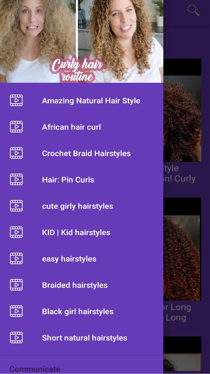 African Curly Hairstyle Fur Android Apk Herunterladen