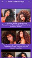 African Curly Hairstyle Ekran Görüntüsü 1