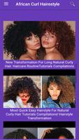 African Curly Hairstyle تصوير الشاشة 2