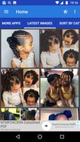 African Kids Hairstyle ภาพหน้าจอ 3