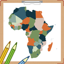 アフリカ地図の塗り絵 APK