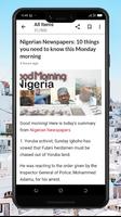 Nigeria Breaking News Affiche