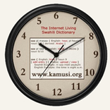 Swahili Clock