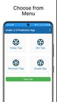 Under 2.5 Prediction App ポスター