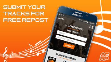 All Free Repost - Music Promotion capture d'écran 1