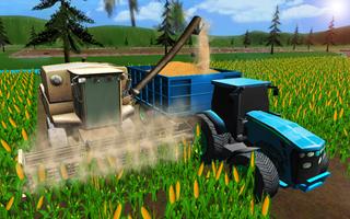 Farming Hill Simulator 17 3D 截图 1