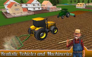 Farming Hill Simulator 17 3D Affiche