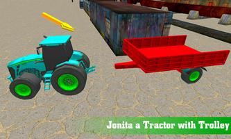 Construction Tractor Transporter 18 poster