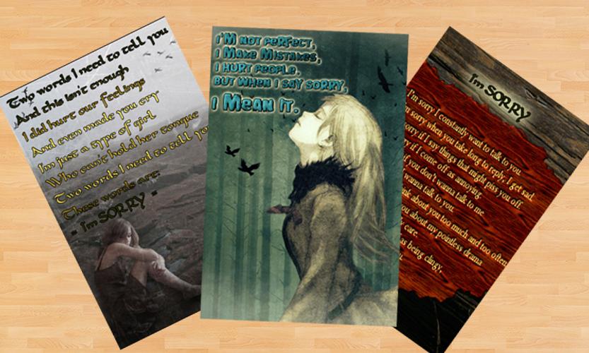 Apology Card I Am Sorry For Android Apk Download