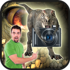 Dinosaur Photo Sticker-icoon