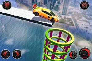 Mega Ramp Impossible Car Stunts: GT Car Racing Affiche
