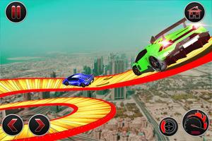 2 Schermata Mega Ramp Impossible Car Stunts: GT Car Racing