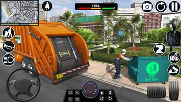 ゴミ収集車: トラックシミュレータ スクリーンショット 1