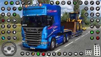 real city truck simulator game پوسٹر