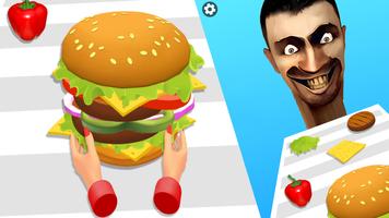 Burger Stack Run Game screenshot 1