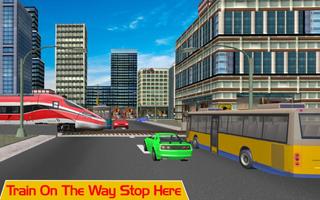 modern schoolbus rijden spel screenshot 3