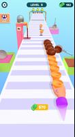 Ice Cream Stack Runner Games captura de pantalla 2