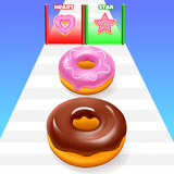डोनट स्टैक: डोनट गेम