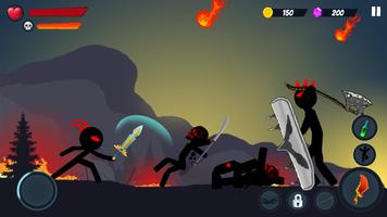 Stickman Warrior: Shadow Fight capture d'écran 3