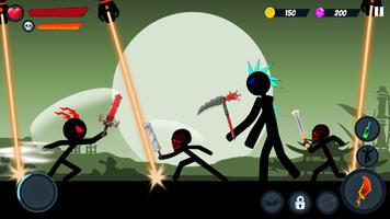 Stickman Warrior: Shadow Fight Cartaz