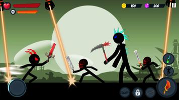 پوستر Stickman Warrior: Shadow Fight