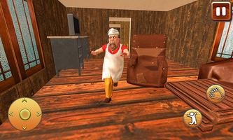 Crazy Mr Butcher Horror Escape : Scary Horror Game capture d'écran 1