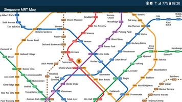 Singapore MRT & LRT Map 截图 2