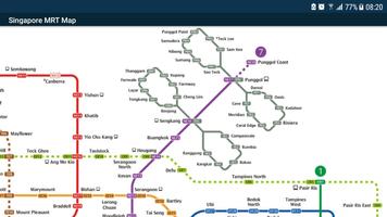 Singapore MRT & LRT Map اسکرین شاٹ 3