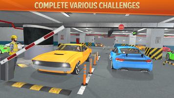 3D-parkeerspel: autospel screenshot 1