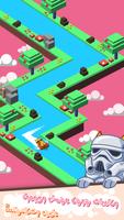 Splashy Cats: Endless ZigZag تصوير الشاشة 1
