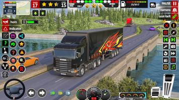 US Euro Truck Games 3d capture d'écran 1