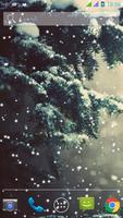 Lovely Snowfall Wallpaper Free تصوير الشاشة 1