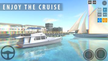 Jet Boat Sim Cruise Ship Drive 海報